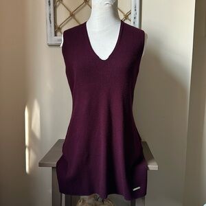 Ellen Tracy women’s sleeveless sweater top size medium